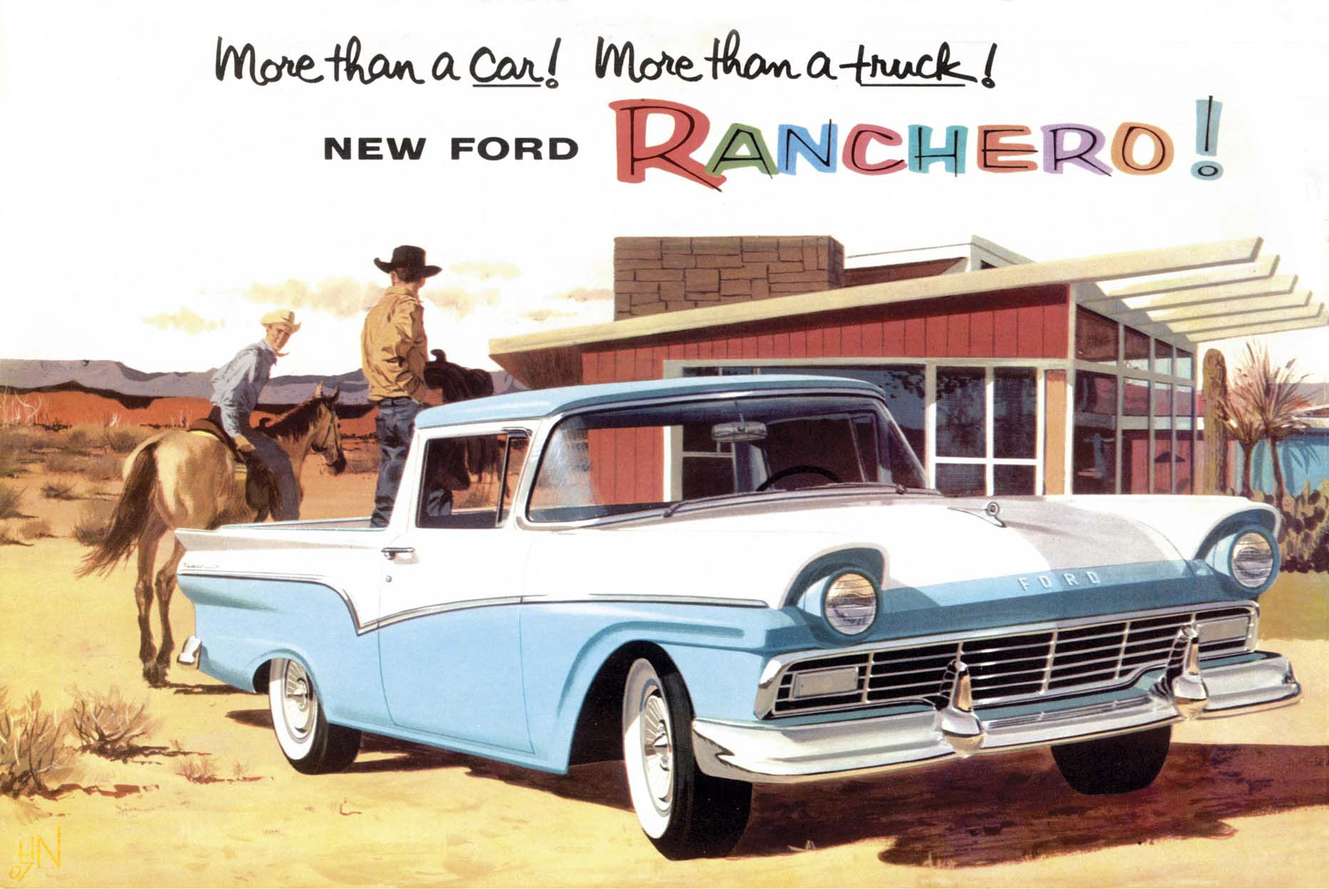 1957 Ford Ranchero Foldout